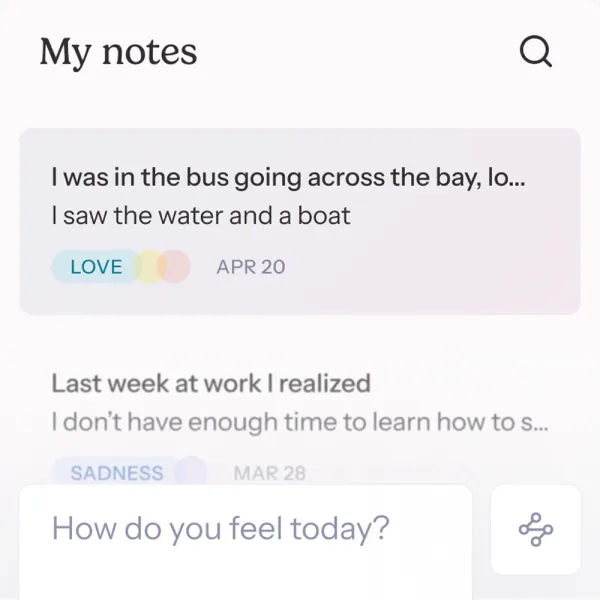 the journal that reflects with you